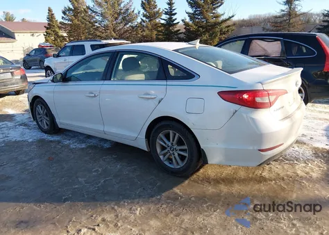 2016 Hyundai Sonata Se z USA, uszkodzony, nr VIN 5NPE24AFXGH296071